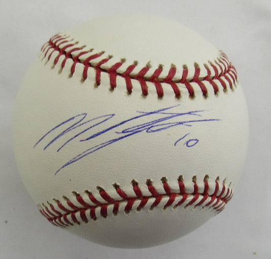 Miguel Tejada Signed Auto Rawlings Baseball Steiner Hologram