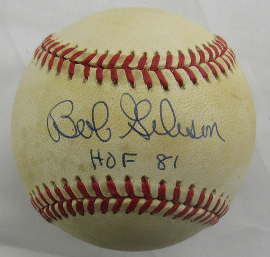 Bob Gibson Signed Rawlings Baseball JSA CN60396
