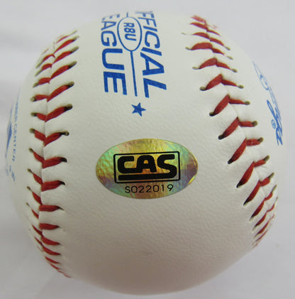 Jim Coates Signed Auto Autograph Rawlings Baseball CAS S022019