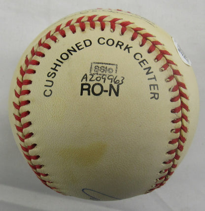 Enos Slaughter Signed Rawlings Baseball JSA CN60384