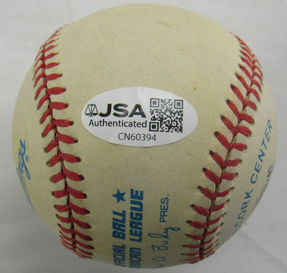 Bob Feller Signed Rawlings Baseball JSA CN60394