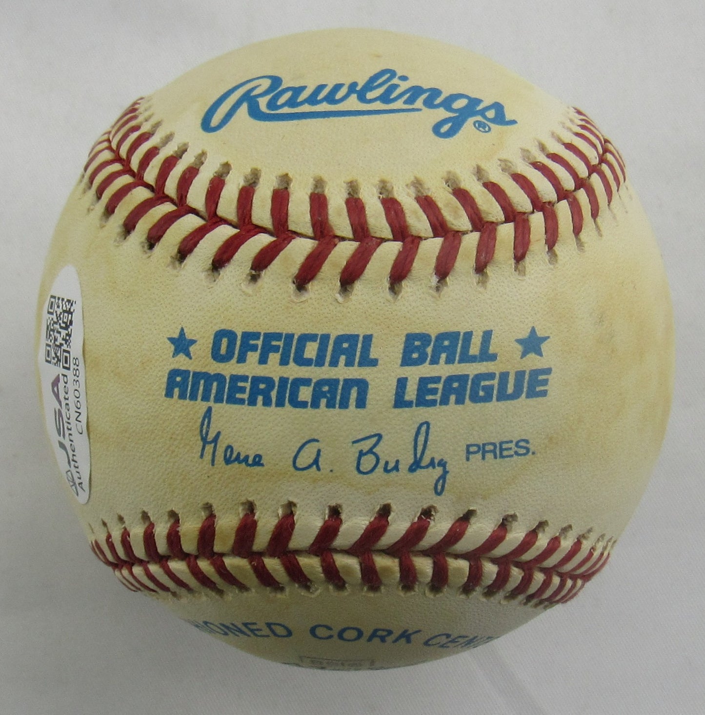 Ron Guidry Signed Rawlings Baseball JSA CN60388