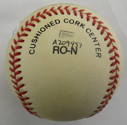 Enos Slaughter Signed Rawlings Baseball JSA CN60376