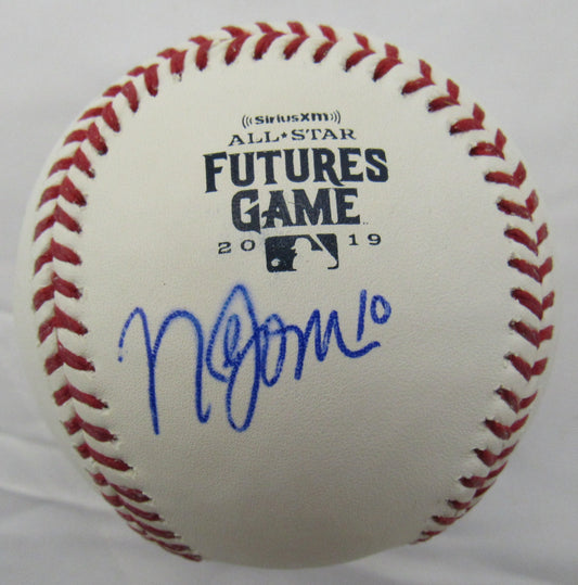 Nolan Jones Signed Auto 2019 All Star Baseball B157