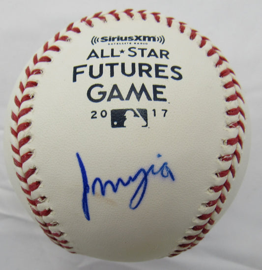 Francisco Mejia Signed Auto 2017 Futures Game Baseball JSA WP676304 B158