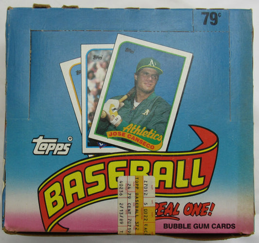 1989 Topps Baseball Cello Box - 24ct