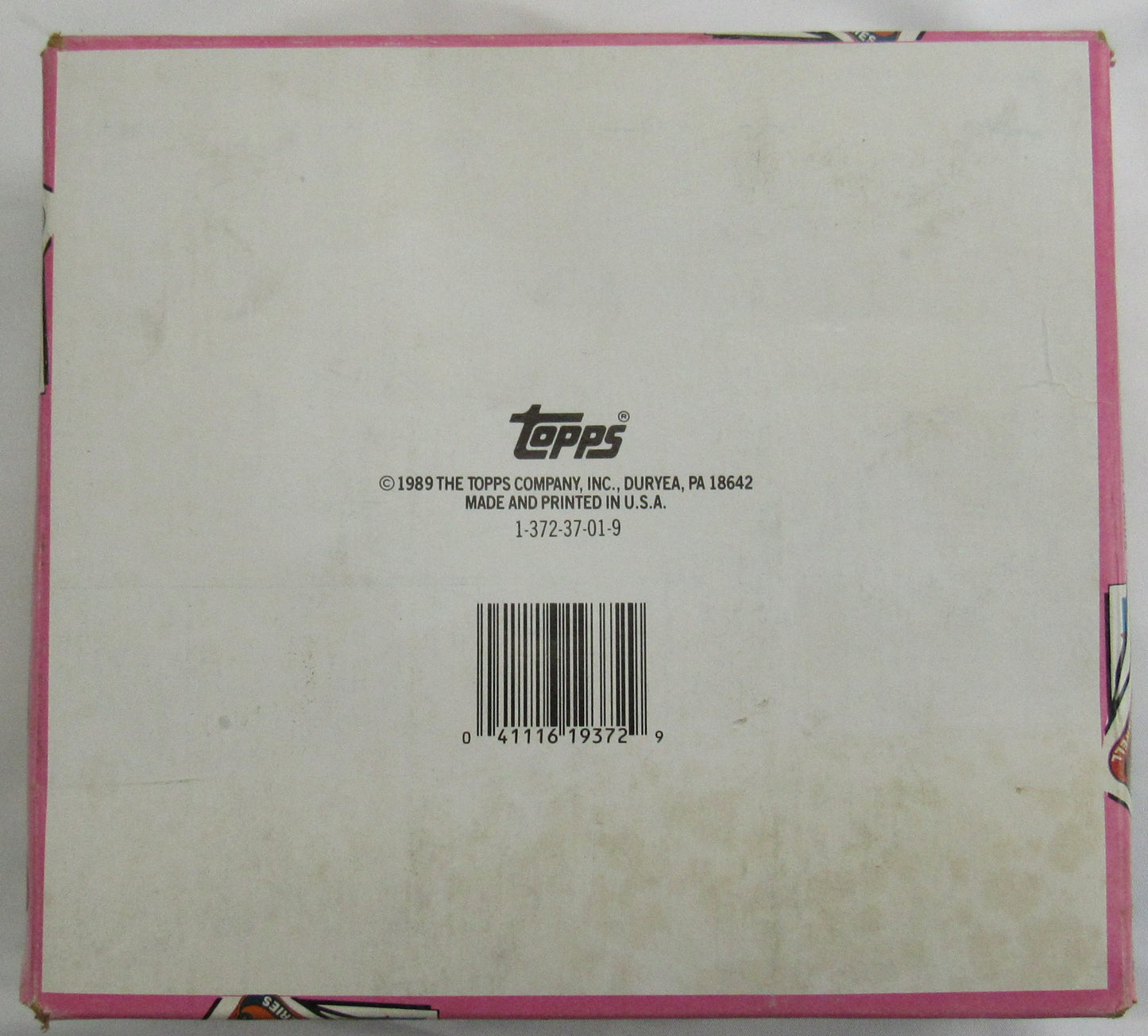 1989 Topps Baseball Cello Box - 24ct