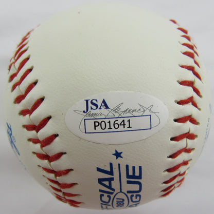 Tommy Helms Signed Auto Autograph Baseball JSA P01641