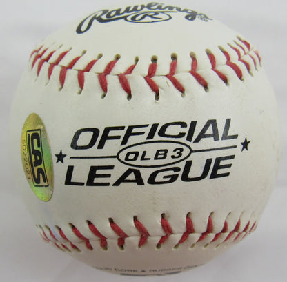 Larry McCall Signed Auto Autograph Rawlings Baseball CAS S022021