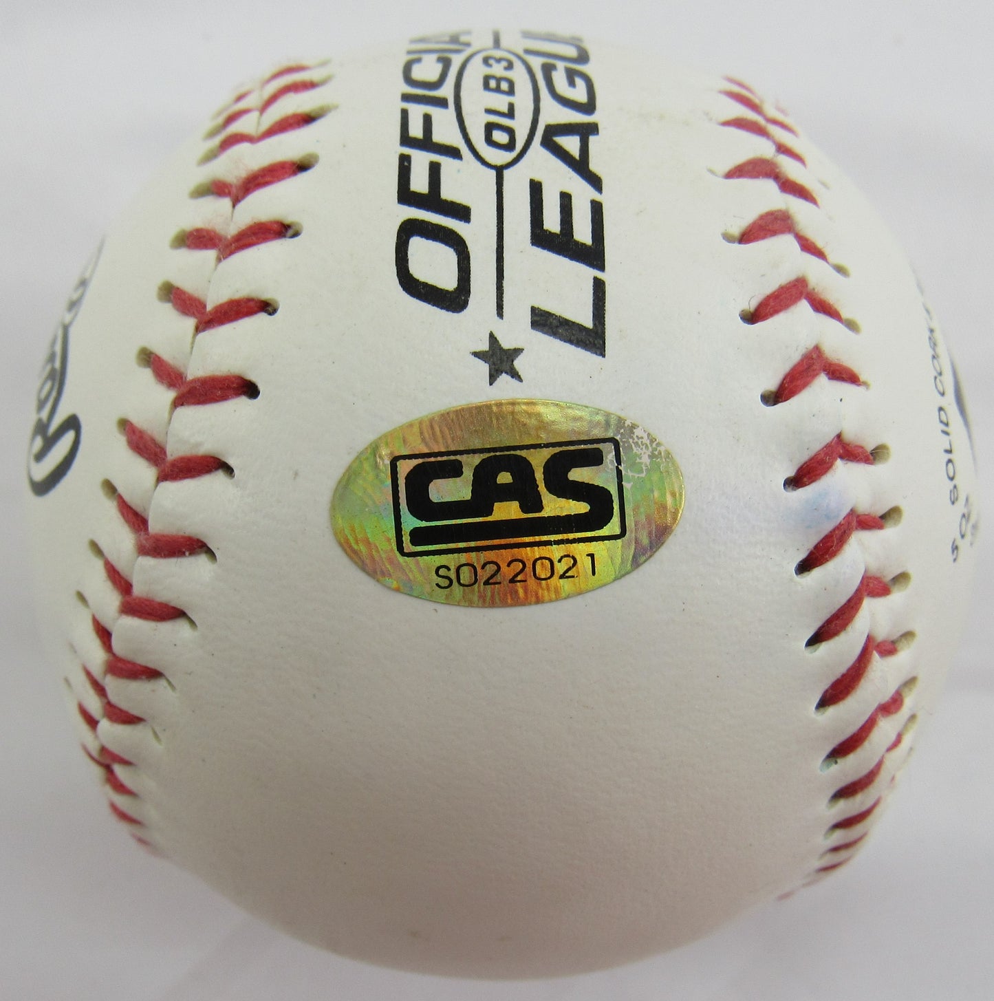 Larry McCall Signed Auto Autograph Rawlings Baseball CAS S022021