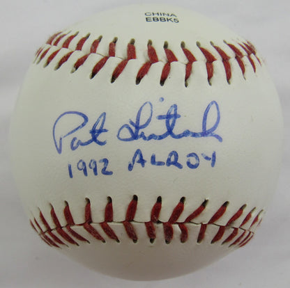 Pat Listach Signed Auto Autograph Rawlings Baseball JSA Q44092