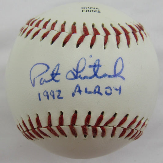 Pat Listach Signed Auto Autograph Rawlings Baseball JSA Q44092