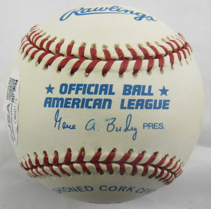Don Larsen Signed Auto Rawlings Baseball JSA CN60123