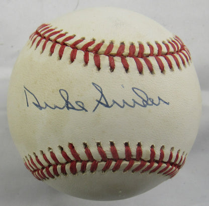 Duke Snider Signed Auto Rawlings Baseball JSA CN60124