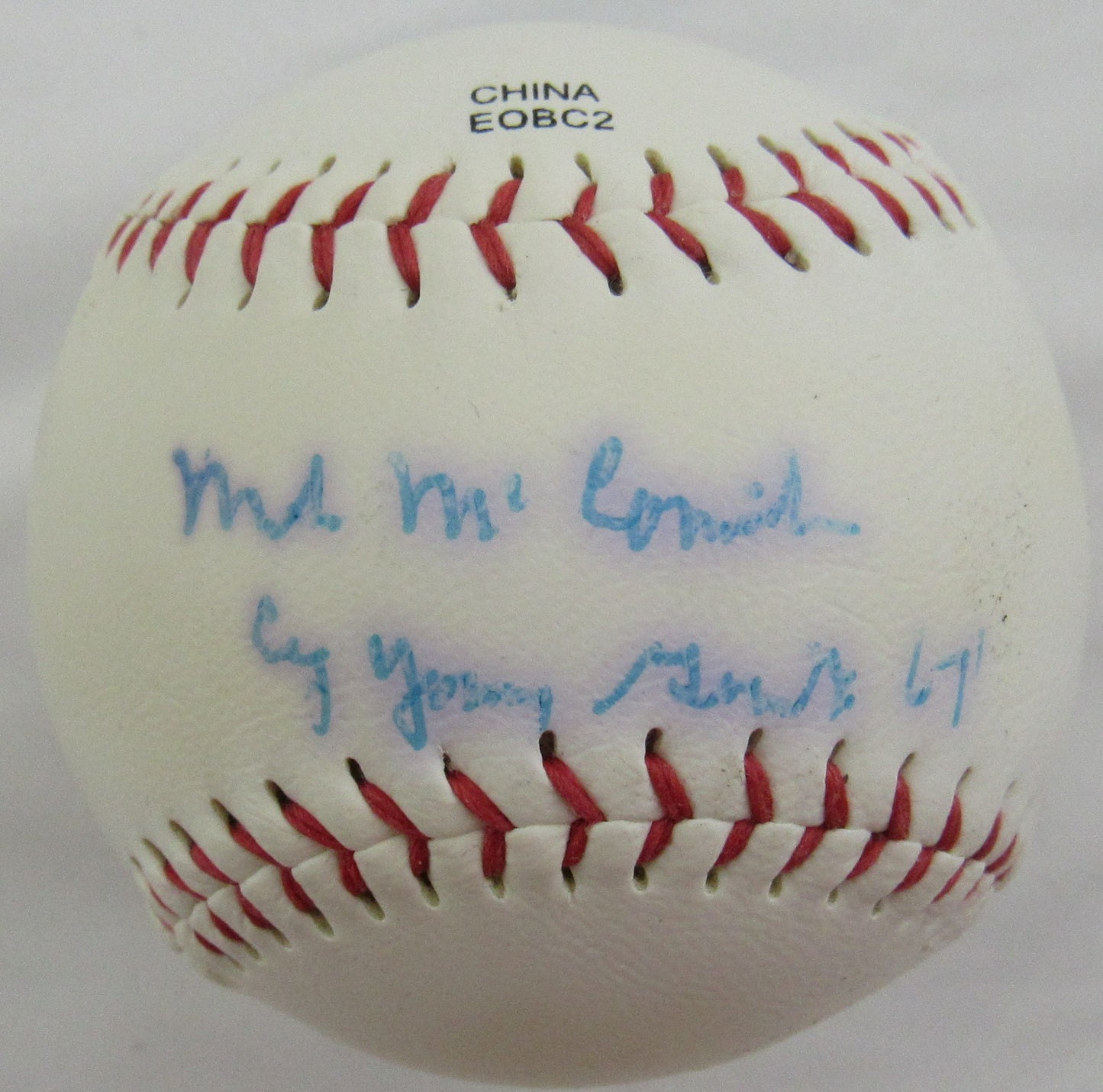 Mike McCormick Signed Auto Autograph Rawlings Baseball JSA P01623