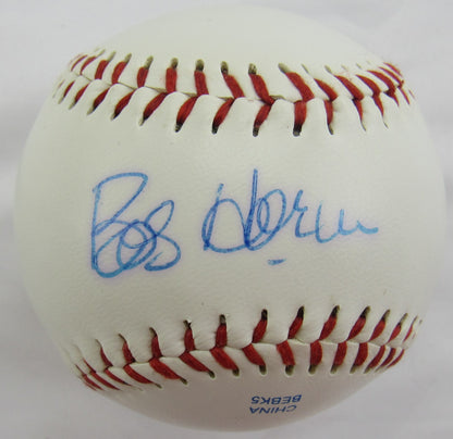 Bob Horner Signed Auto Autograph Rawlings Baseball CAS S022956