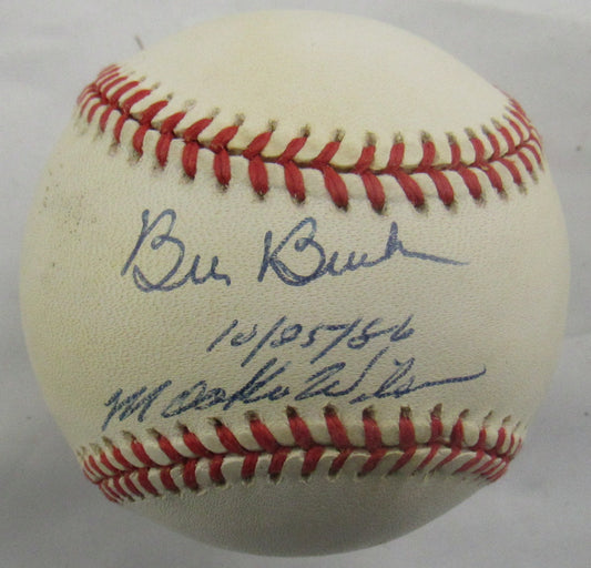 Bill Buckner Mookie Wilson Signed Auto Rawlings Baseball JSA CN60128