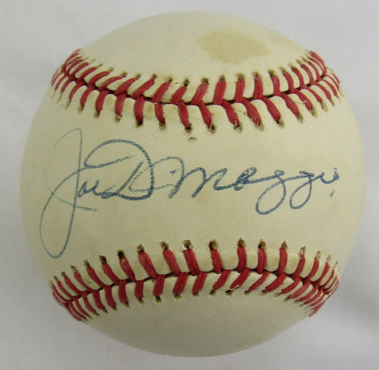 Joe DiMaggio Signed Auto Rawlings Baseball JSA LOA ZZ75934