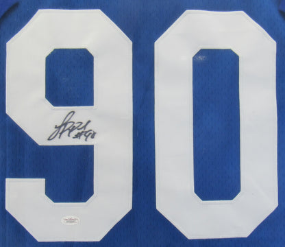 Jason Pierre Paul Signed Auto Autograph Framed Jersey JSA W258383