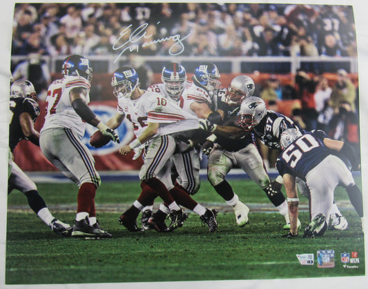 Eli Manning Signed Auto Autograph 16x20 Photo Fanatics Hologram