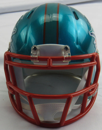 Larry Csonka Signed Auto Autograph Replica Dolphins Mini Helmet JSA COA