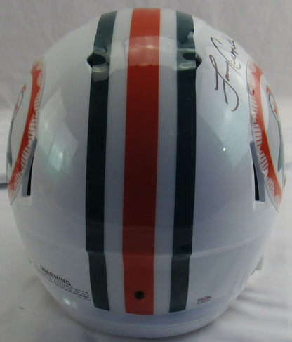 Larry Csonka Signed Auto Autograph Replica Dolphins Helmet w/ HOF Inscription JSA COA