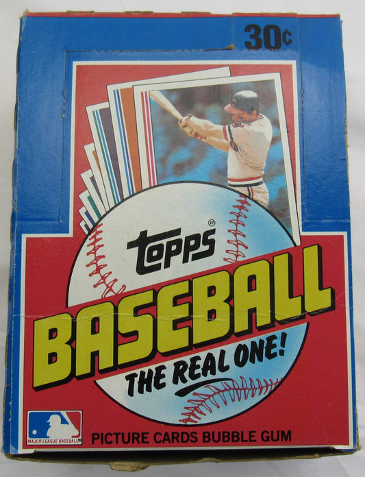 1982 Topps Baseball Card Wax Box 31/36 Count