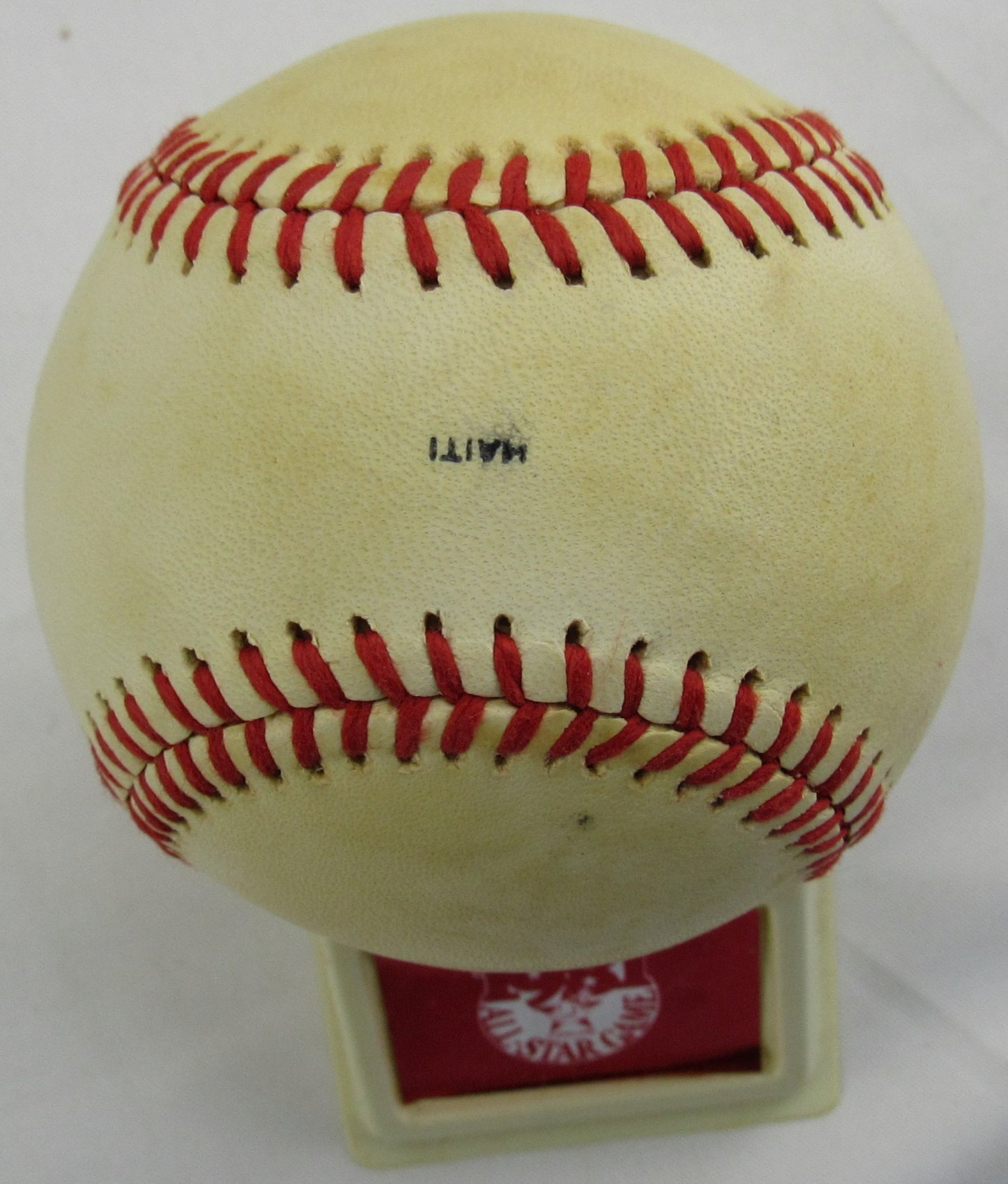 1981 All Star Game Rawlings Baseball w/ Stand