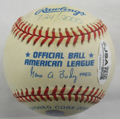 Don Larsen Yogi Berra w/4 Others - PG Yankees Ball -  Multi Signed Auto Rawlings Baseball JSA CN60108