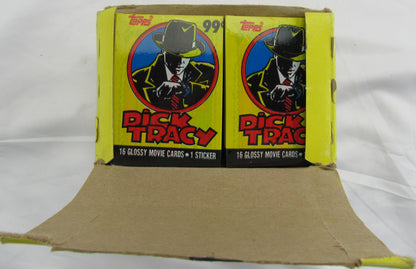 Topps Dick Tracy Vintage Wax Box