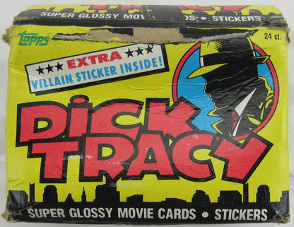 Topps Dick Tracy Vintage Wax Box