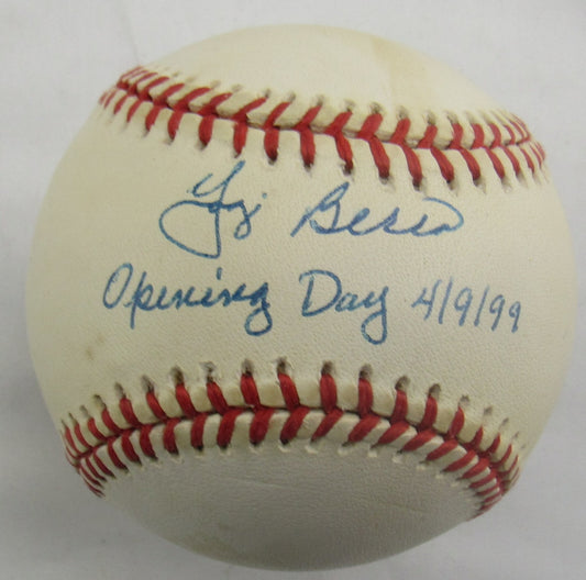 Yogi Berra Signed Auto Rawlings Baseball JSA CN60102