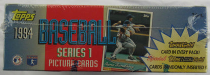 1994 Topps Baseball Series 1 Cards 36ct Wax Foil Count Box