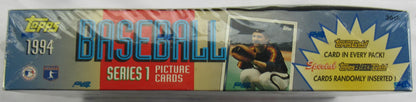 1994 Topps Baseball Series 1 Cards 36ct Wax Foil Count Box