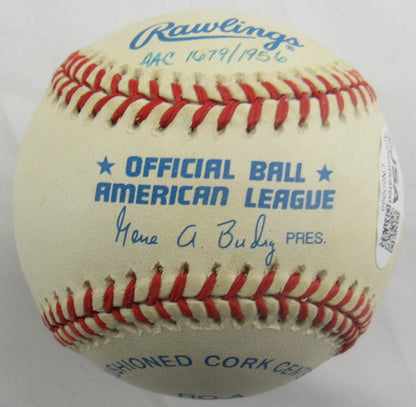 Don Larsen and David Wells +1 Multi Signed Auto Rawlings Baseball JSA CN60099