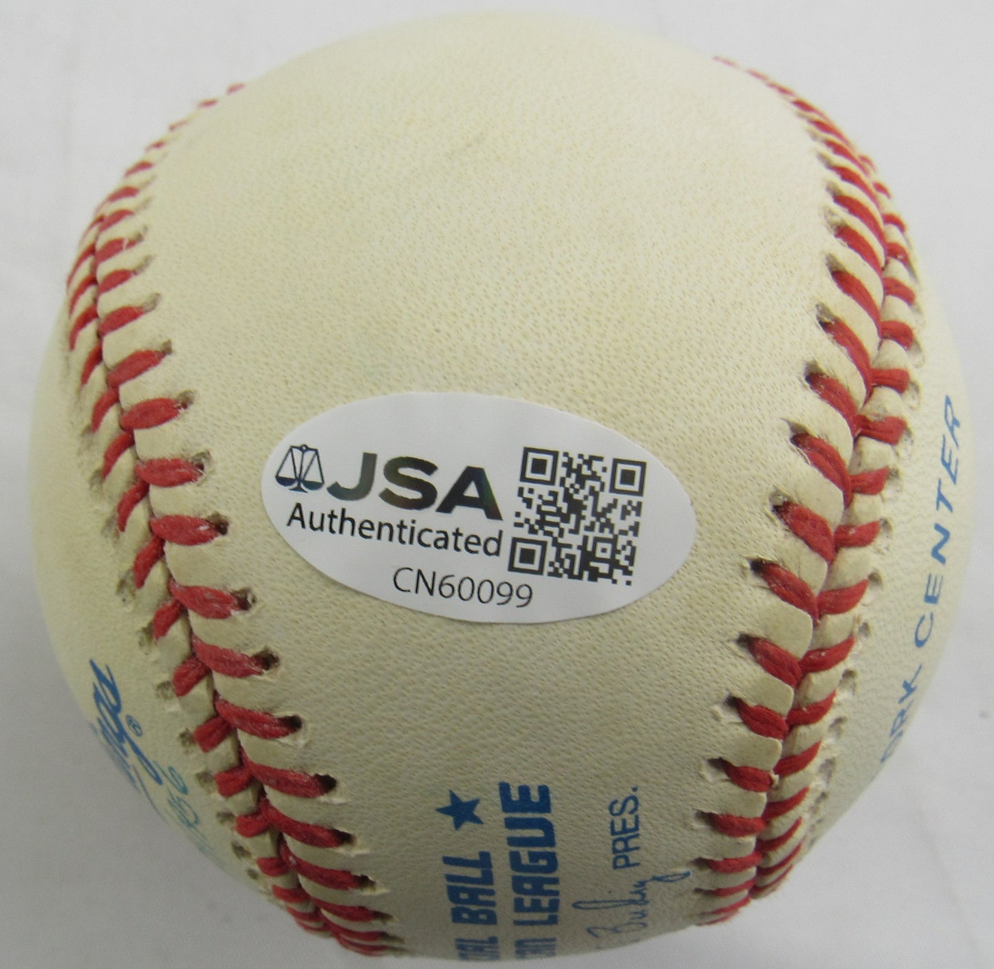 Don Larsen and David Wells +1 Multi Signed Auto Rawlings Baseball JSA CN60099