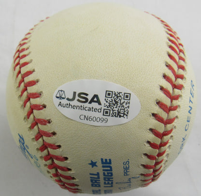 Don Larsen and David Wells +1 Multi Signed Auto Rawlings Baseball JSA CN60099