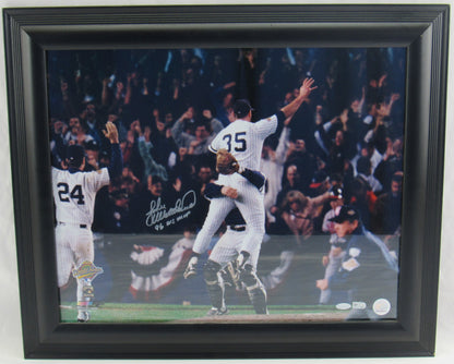 John Wetteland Signed Auto Autograph Framed 16x20 Photo Steiner Sports COA