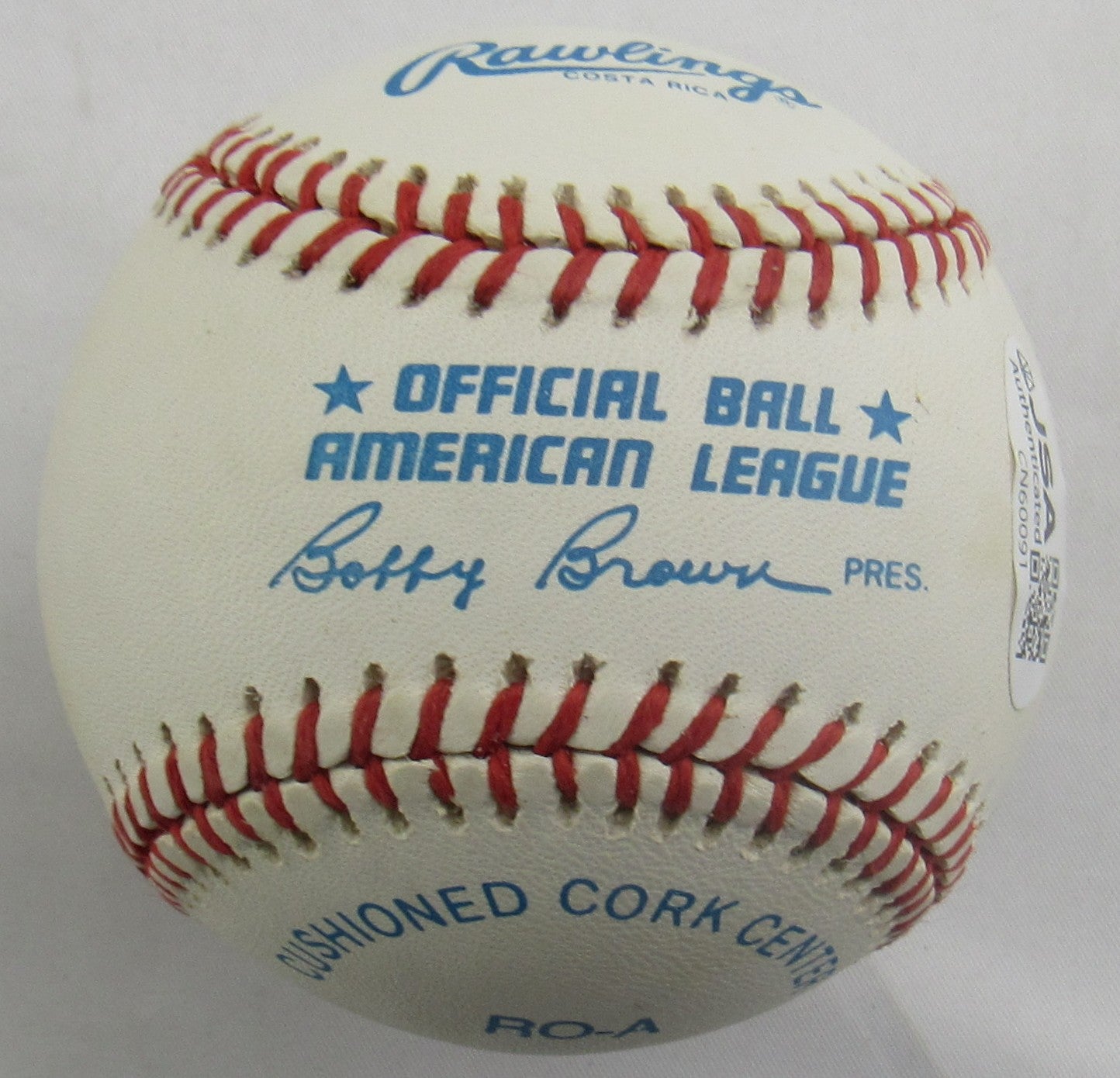 Ken Griffey Jr Signed Auto Rawlings Baseball JSA CN60091