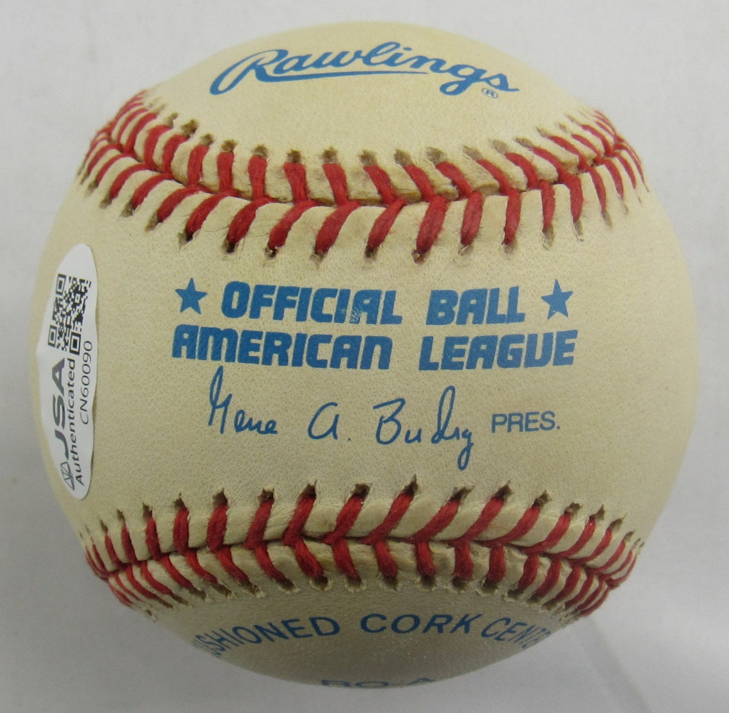 David Wells Signed Auto Rawlings Baseball JSA CN60090 w/Perfect Game Insc
