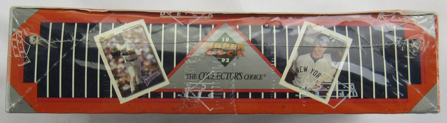 1992 Upper Deck High Series Sealed 36ct Wax Box - Ted Williams Auto