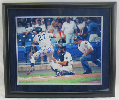 Derek Jeter Signed Auto Autograph Framed 16x20 Photo Steiner Sports Hologram