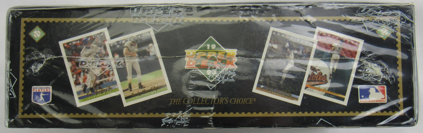 1993 Upper Deck Series One Sealed 36ct Baseball Wax Box