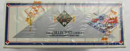 1991 Upper Deck Sealed 36ct Baseball Wax Box - Hank Aaron