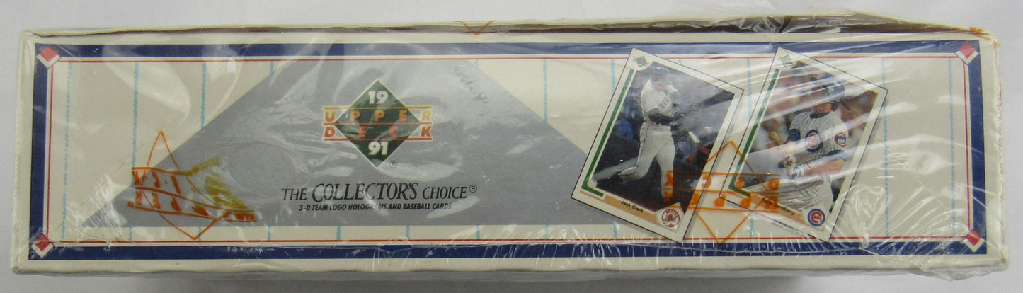 1991 Upper Deck Sealed 36ct Baseball Wax Box - Hank Aaron