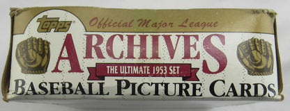 1991 Topps Archives The Ultimate 1953 Set Baseball Wax Box