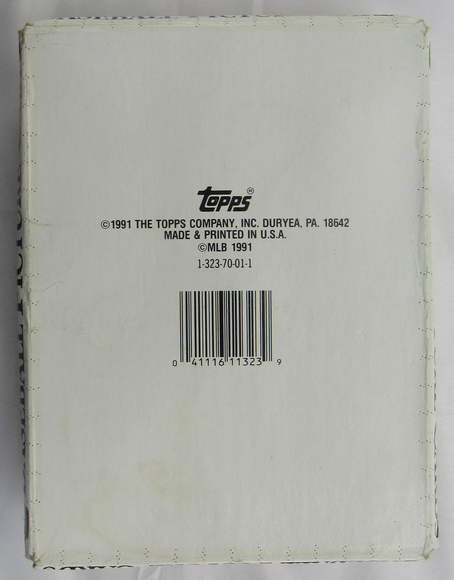 1991 Topps Archives The Ultimate 1953 Set Baseball Wax Box