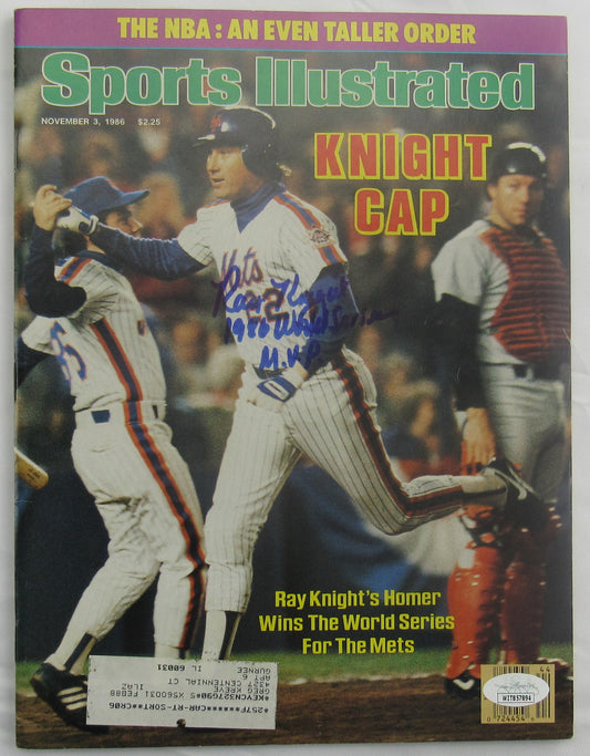 Ray Knight Signed Auto Autograph Sports Illustrated Magazine JSA WIT857894