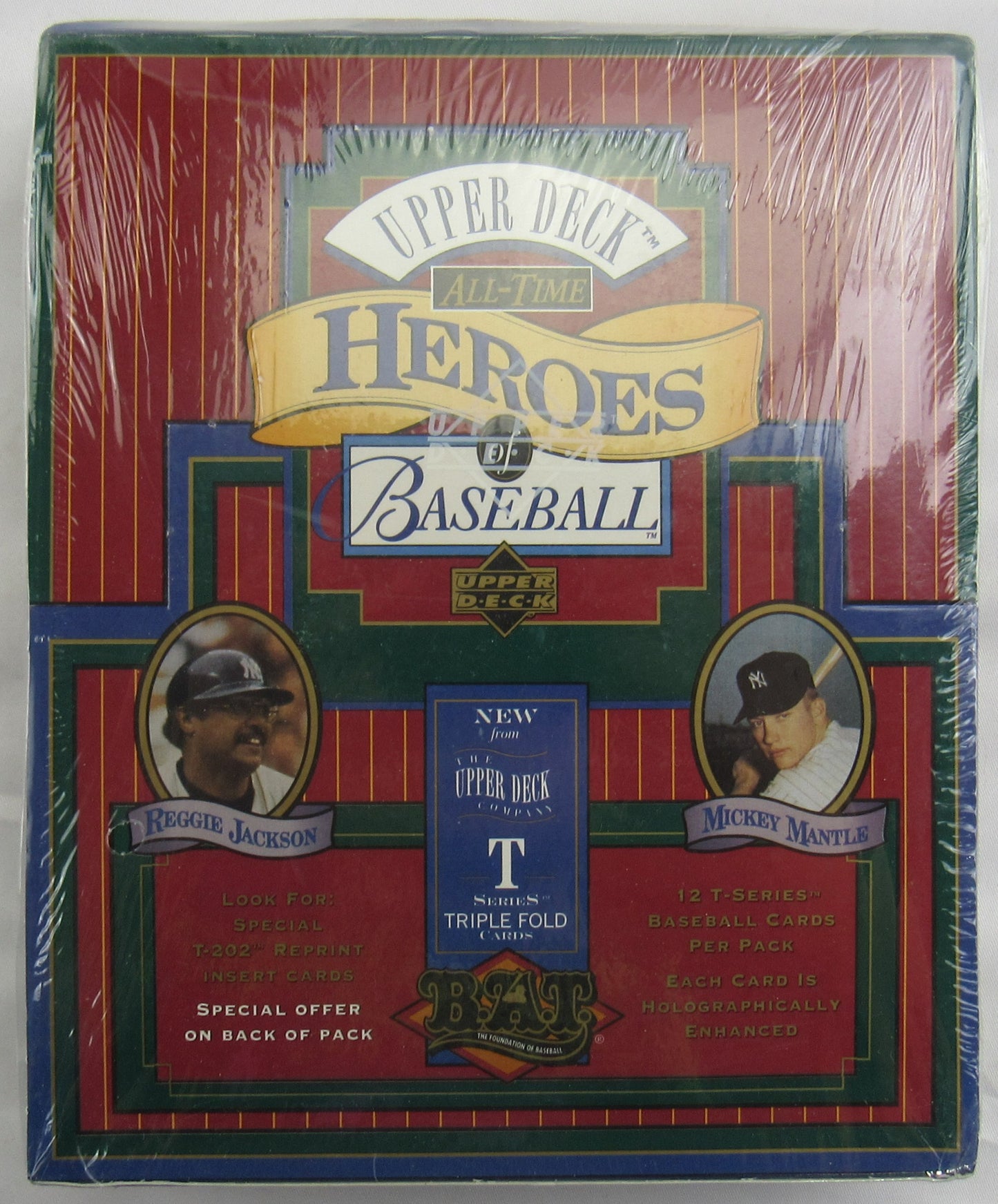 1993 Upper Deck All Time Heroes Of Baseball Brand New Sealed Box