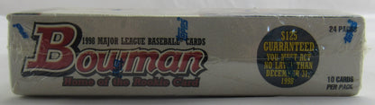 1998 Bowman Series 2 24ct Sealed Baseball Wax Box